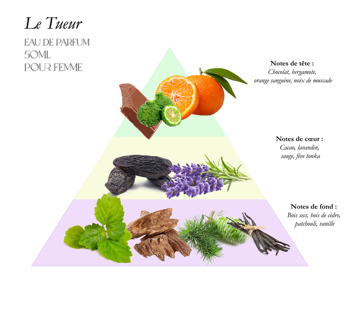 Le Tueur fragrance-note chart