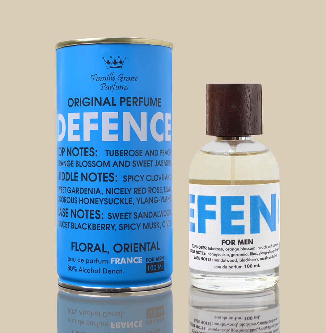 DEFENCE eau de parfum for men 100 ml