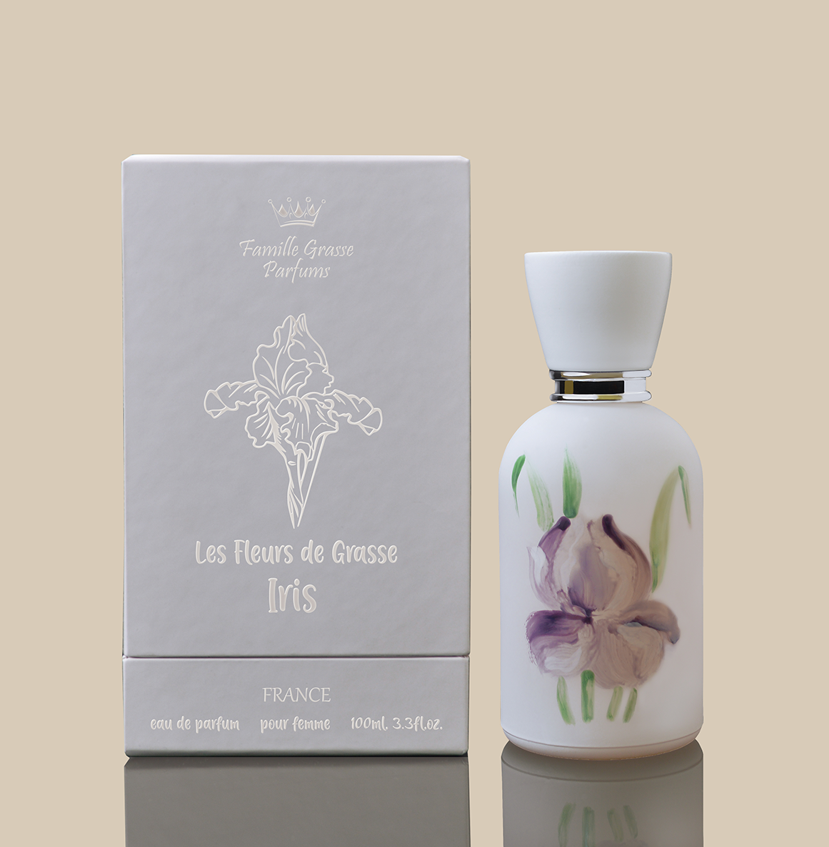 LES FLEURS DE GRASSE IRIS eau de parfum for women 100 ml