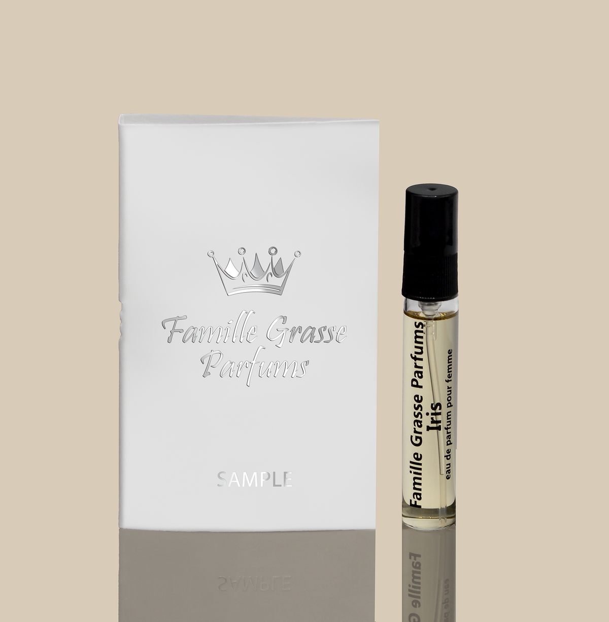 LES FLEURS DE GRASSE IRIS eau de parfum for women 5 ml