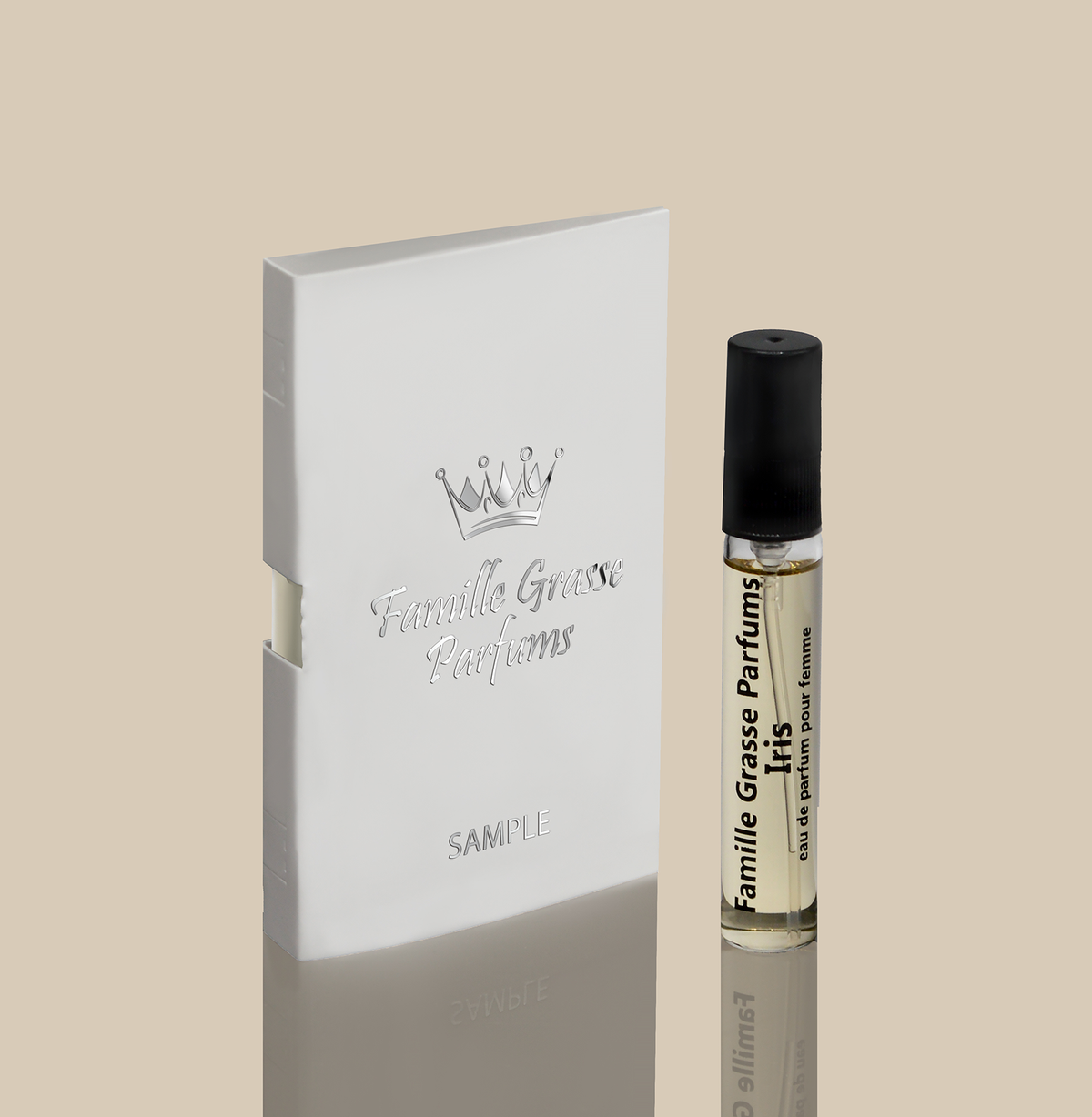 LES FLEURS DE GRASSE IRIS eau de parfum for women 5 ml