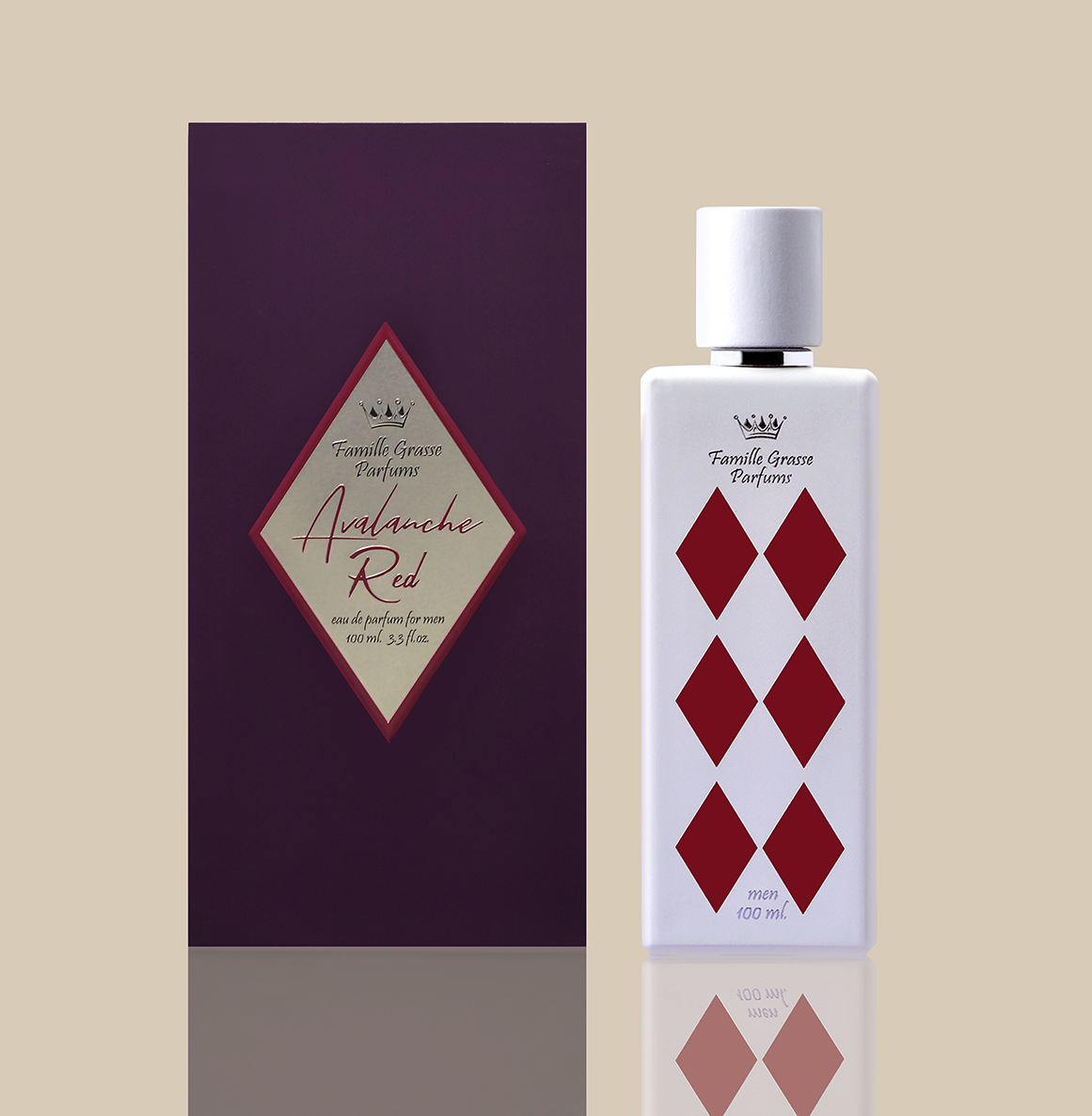 AVALANCHE RED eau de parfum for men 100 ml