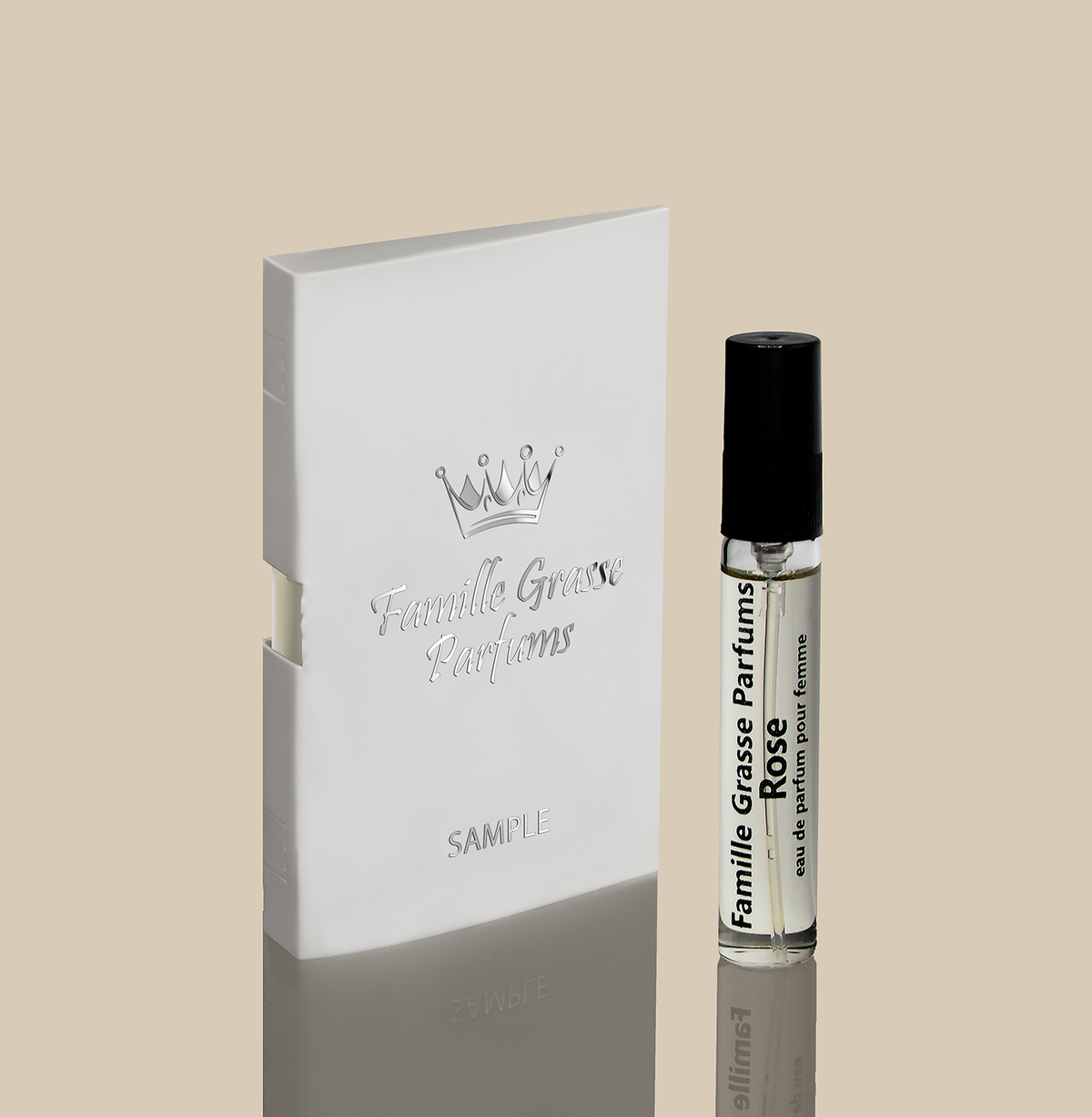 LES FLEURS DE GRASSE ROSE eau de parfum pour femme 5 ml