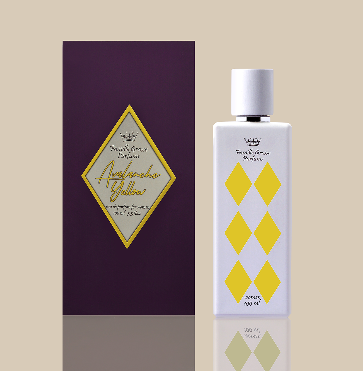 AVALANCHE YELLOW eau de parfum pour femme 100 ml