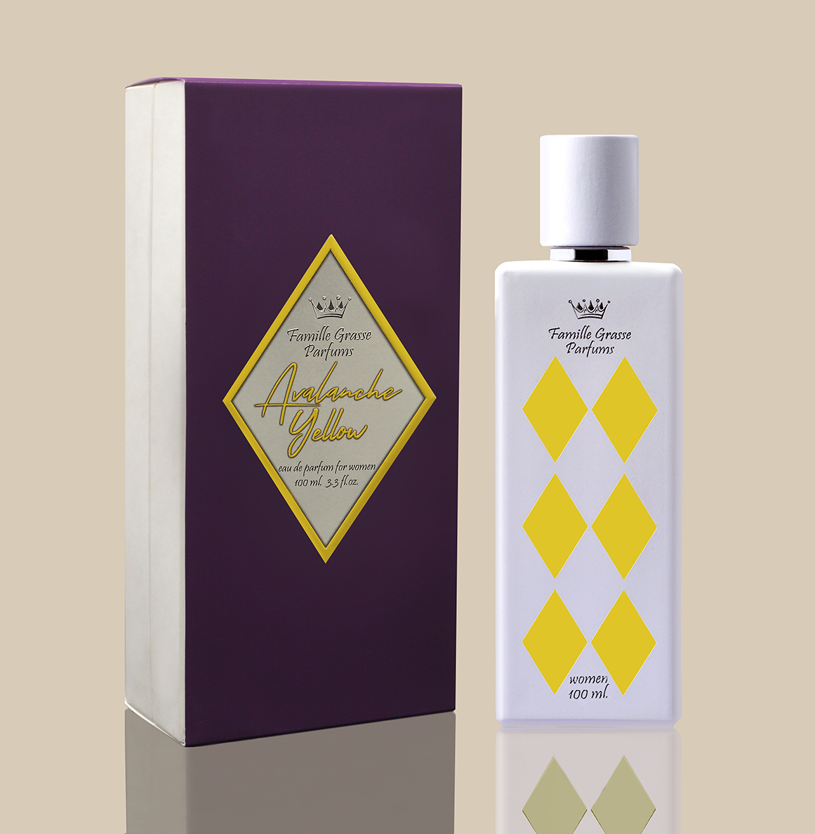AVALANCHE YELLOW eau de parfum pour femme 100 ml