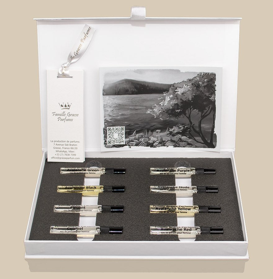 Coffret découverte de parfums II — 8 × 5 ml