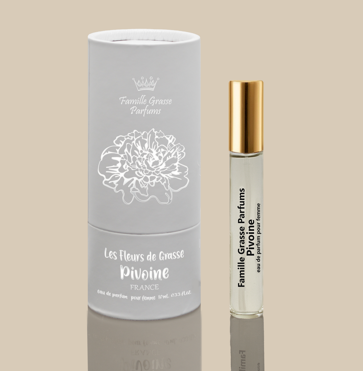 LES FLEURS DE GRASSE PIVOINE eau de parfum for women 10 ml